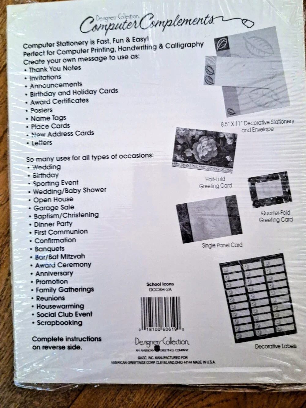 Computer printer letter paper Back To School Special 8.5. x 11